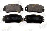 KRAFT Automotive Piduriklotsi komplekt,  ketaspidur 6003030