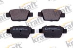 KRAFT Automotive Piduriklotsi komplekt,  ketaspidur 6003325
