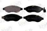 KRAFT Automotive Piduriklotsi komplekt,  ketaspidur 6003423