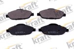 KRAFT Automotive Piduriklotsi komplekt,  ketaspidur 6005507