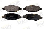 KRAFT Automotive Piduriklotsi komplekt,  ketaspidur 6005680