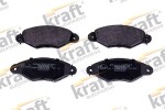 KRAFT Automotive Piduriklotsi komplekt,  ketaspidur 6006060