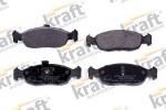KRAFT Automotive Piduriklotsi komplekt,  ketaspidur 6006070