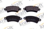 KRAFT Automotive Piduriklotsi komplekt,  ketaspidur 6006100
