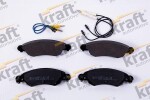 KRAFT Automotive Piduriklotsi komplekt,  ketaspidur 6006128