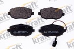 KRAFT Automotive Piduriklotsi komplekt,  ketaspidur 6006702