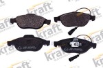 KRAFT Automotive Piduriklotsi komplekt,  ketaspidur 6006890