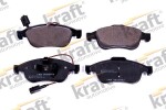 KRAFT Automotive Piduriklotsi komplekt,  ketaspidur 6006900