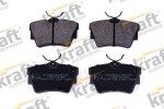 KRAFT Automotive Piduriklotsi komplekt,  ketaspidur 6010903