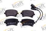 KRAFT Automotive Piduriklotsi komplekt,  ketaspidur 6010907