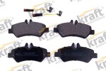 KRAFT Automotive Piduriklotsi komplekt, ketaspidur 6011093