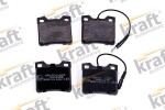 KRAFT Automotive Piduriklotsi komplekt,  ketaspidur 6011095