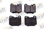 KRAFT Automotive Piduriklotsi komplekt,  ketaspidur 6011166