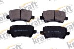 KRAFT Automotive Piduriklotsi komplekt,  ketaspidur 6012302