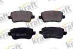 KRAFT Automotive Piduriklotsi komplekt,  ketaspidur 6013015