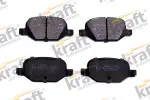 KRAFT Automotive Piduriklotsi komplekt,  ketaspidur 6013040