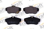 KRAFT Automotive Piduriklotsi komplekt,  ketaspidur 6015672