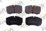 KRAFT Automotive Piduriklotsi komplekt,  ketaspidur 6019010