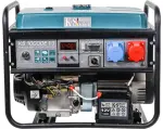 Elektrigeneraator 230/400V, для двигателя мощность 18 л.с., максимальная мощность: 8kW, номинальный ток: 34,8A, торцеваые головки: 1x12V DC, 1x16A (400V), 1x32A (230V); algus: Электрическая/Мануалный, faasivariatsioonisüsteemiga