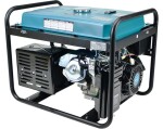 Elektrigeneraator mootori tüüp: Bensiin 230/400V, mootori võimsus 18 HJ, maksimaalne võimsus: 8kW, nimivool: 34,8A, padrunid: 1x12V DC, 1x16A (230V), 1x16A (400V); algus: elektriline/manuaalne