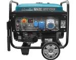 Elektrigeneraator для двигателя тип: бензин 230V, для двигателя мощность 18 л.с., максимальная мощность: 9,2kW, номинальный ток: 40A, торцеваые головки: 1x16A (230V), 1x32A (230V), 1x63A (230V); algus: Электрическая/Мануалный