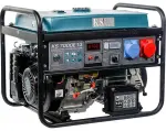 Elektrigeneraator 230/400V, для двигателя мощность 13 л.с., максимальная мощность: 5,5kW, номинальный ток: 9,93/23,91A, торцеваые головки: 1x12V DC, 1x16A (400V), 1x32A (230V); algus: Электрическая/Мануалный, faasivariatsioonisüs