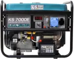 Elektrigeneraator mootori tüüp: Bensiin 230V, mootori võimsus 13 HJ, maksimaalne võimsus: 5,5kW, nimivool: 23,91A, padrunid: 12V/8,3A, 1x16A (230V), 1x32A (230V); algus: elektriline/manuaalne