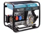 Power generator petrol type: Diesel 400V, engine power 14 HP, maximum power: 6,5kW, rated current: 20,8A, sockets: 1x16A (400V), 1x32A (230V); starting: electric/РУЧНОЙ