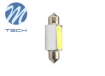 лампа LED, 1шт., C5W, 12V, max. 1,5W, Цвет светлый белый, цоколь SV8,5-8, транспортных средств без CAN-bus süsteemita