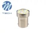 pirn LED, 2tk., P21W, 12V, max. 1,2W, värvus hele valge, tüüp pesa BA15S, sõidukitele ilma CAN-buss