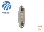 лампа LED, 2шт., C5W, 12V, max. 0,5W, Цвет светлый белый, цоколь SV8,5-8, транспортных средств без CAN-bus süsteemita