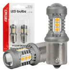 LED-авто лампа 2шт PY21W 15SMD oranzid12/24V
