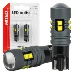 LED авто лампа 2шт T10 10SMD белый 12/24V