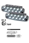 Ledtuli Cruise-Lite teemant Ice 11LED E4 2tk RING. Sobivad kasutamiseks koos pooltuledega