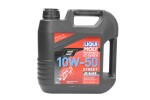 Poolsüsteetiline (EN) 4T mootoriõli LIQUI MOLY Street race 10W50 4I, API SL JASO MA-2 sünteetiline