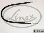 LINEX  Тросик, cтояночный тормоз 35.01.74