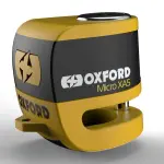 Oxford Micro XA5 alarm-kettalukk Kollane/must