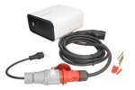 Vahelduvvoolu laadimisseade Lenergizee seinalaadija X1, faaside arv: 3, 22kW, 230-400V, värvus: valge, kaabli tüüp 2 (16A Schuko-CEE32 adapter) Lena Lighting