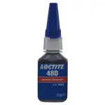 Loctite 480 kiirliim, tume, metallide, kummi, plastmasside ühendamiseks eritingimustes, 50g