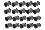 CERTOOLS LPG CI-236-2 X10 / liquid filter impco/valtek 07 (fiberglass with mesh, height 42 mm, width 31 mm, mesh size 8/10 mm)