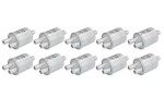 CERTOOLS LPG F-781-12-2X12 X10 / gas filter f-781 - disposable, , wej. 1 x 12 mm, wyj. 2 x 12 mm (thin, aluminum, 10 pcs.)