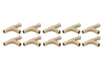 GOMET LPG GZ-07-60/10 / T-piece for water "t" 10/10/10 (quantity in package: 10pcs, resistant over 100 °c)