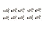 GOMET LPG GZ-07-77 X 10 / T-piece for water "t" 19/8/19 - aluminum (quantity in package: 10pcs)