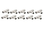 GOMET LPG GZ-256/10 / T-piece for water "t" 19/16/19 - aluminum / copper / galvanized (quantity in package: 10pcs)