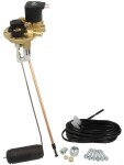 TOMASETTO LPG MVAT0A06.1P 360/30 / cylindrical multi valve right, for tanks with a diameter of up to 360mm, outlet diameter 6mm (without filler)