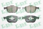 LPR Piduriklotsi komplekt,  ketaspidur 05P1190