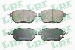LPR Piduriklotsi komplekt,  ketaspidur 05P1342