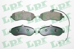 LPR Piduriklotsi komplekt,  ketaspidur 05P1348
