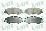 LPR Piduriklotsi komplekt,  ketaspidur 05P1616