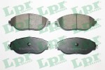LPR Piduriklotsi komplekt,  ketaspidur 05P2163